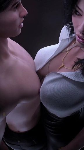 Accidently Stuck with My Boss, Secret Affair!! - 3D Hentai Animated Porn with Sound - Apocalust