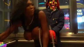 Michael Myers' Big Clown Dick Goes Deep in Milf on Vegas Strip!