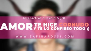 INTERACTIVE STORY "LOVE, I MADE YOU A CUCKOLD AND I'LL TELL YOU EVERYTHING" CUCKOLD STORY | ASMR VOICE LATINA