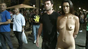 ”Spanish sexy girl screwed in public”