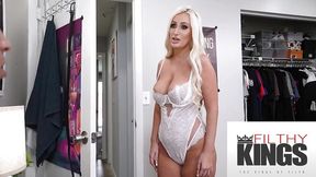 Deep Creampie for Blonde MILF
