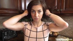 Spencer Bradley in a Step Sister Fantasy with a Creampie