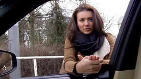 Pretty Hitchhiker Has a Nice Ass