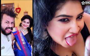 Early morning vlogging with my sexy Stepmom and accidently i creampied on her ( Hindi Audio )
