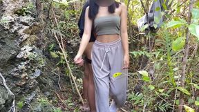 Friend Fuck Me at the woods