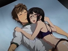 Hentai chick enjoys anal sex at the gym