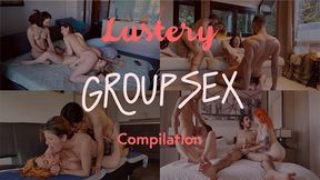Group Sex Compilation: Cherry Candle & Jet Setting Jasmine’s Public Passion