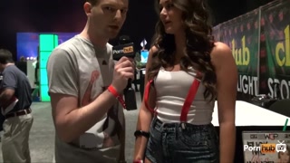 PornhubTV with Allie Haze at eXXXotica 2013
