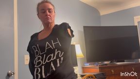 Mother in law doesn't stop sucking you until you cum into the back of her throat!