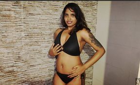 Indian Desi Pornstar Tejashwini Hardcore Bathing Fucking with Naukar By Hard Cock