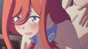 Miku Nakano ready to have that little twat boned