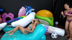 Jules and Raven Deflate-Destroy FULL Video HD (1920x1080)