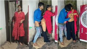 Girlfriend came to meet boyfriend at night again had strong sex with secret sex Hindi audio Desi girl, desi sexy video