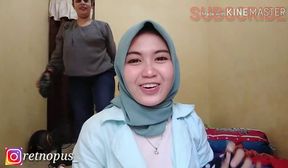 bandana challenge berlapis with tante part 2