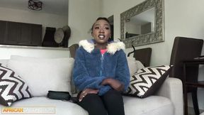 Petite Ebony Newbie Would Do Anything For A Job - AfricanCasting