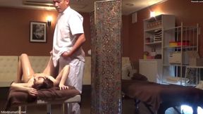Asian Brunette Gets Slippery &amp; Creamy in HD Massage