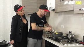 CastingAllaItaliana - Mature Italian Housewife Takes A Huge Cock Deep In Her Asshole