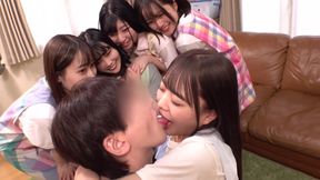 Five Horny Nurses, School's Out for a Creampie Spree!