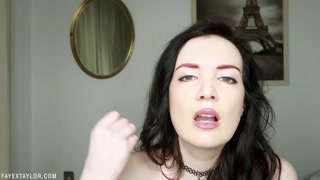 Faye Taylor Cheeky Finger JOI