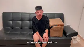 Colombian Salesboy's First Casting - Amateur Latina Sucks & Falls in Love
