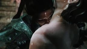 Skyrim orc heroine and stepson sex game