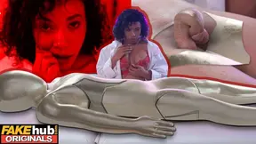 Sexhub - Sex Cyborg analysis mind of hot French babe to give her maximum satisfation