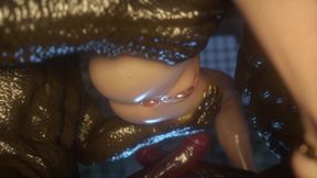Busty Asian Beauty Got Big Cock Orc Double Penetration and Creampie