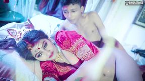 Desi Gawar Nibba Ko Mila Hot &amp; Sexy Modern Starsudipa Biwi ( Hindi Audio )