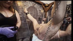 Part 4:- Domina Satana and Satana's Piggy gets pegged!