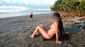 I was at the beach and a stranger fucked me better than my husband.