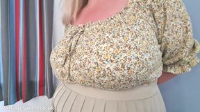 Sexy Jane Teases in Bra and Pantyhose