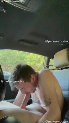 Risky Selfsucking In The Car During Pool Party (2021)   Clip 2