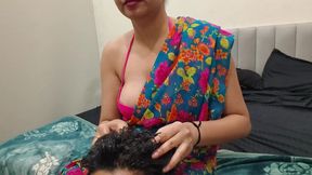 Stepmom Confused the Word "massage" with the Word "sex". Stepson Was Pleasantly Surprised in Hindi Audio