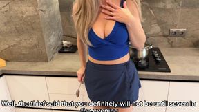 Real Cheating - Fucked My Wife's Sister While She's at Work - Russian Amateur with Conversation and English Subtitles