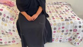 Huge Wide Pussy Saudi Muslim Big Ass &amp; Big Boobs Fuck Stepson When She Alone in Restroom
