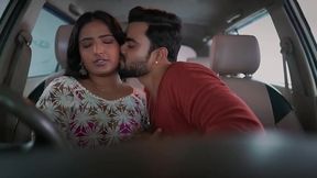 Indian slutty wife fucked by lover and try to satisfy her full - Hindi audio!