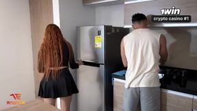Curious Husband Catches His Busty Neighbor in a Steamy Encounter While His Wife Showers - Featuring Andrea Castro & Lian Grey