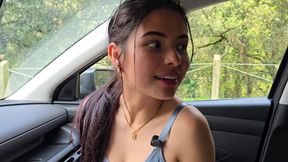 Neighbor on Roller Skates Has Public Sex in the Car