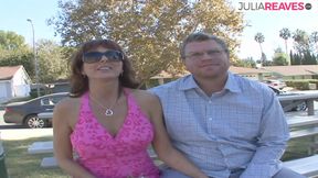 Skinny bitch gags on a monster cock  gets fucked to a mouth cumshot