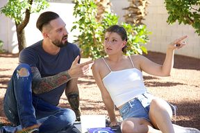 All natural Ahanu Reed wants her friend's brother's stiff cock