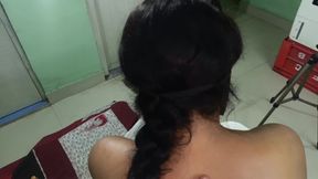 cheating wife enjoying and shared bed with manager