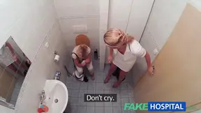 SexHospital Nurse watches as sexy couple fuck