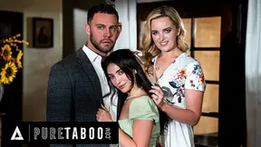 Sexy Vid MILF Charlie Forde Fulfills Husband's Stepdad And Stepdaughter Fantasy With Jane Wilde