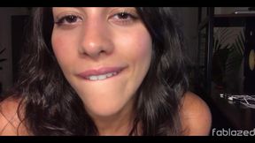 would You Like to Lick My Pussy or Fuck It? - I Masturbate and Talk to You in Spanish