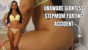 Unaware giantess stepmom farting accident - OnlyVanessa