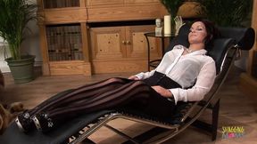 Therapy for the busty milf is a rough anal plowing which she has been aching for