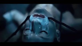 Tiffany Tatum double penetrated and cumflated by big plant tentacle cocks