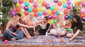 Ersties TV - Full Gameshow - Dare Ring With Playful Amateur Vixens Descends Into Orgasm Fest with POV Moments