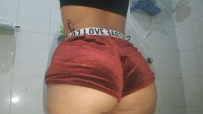 South Indian girl with big ass twerking