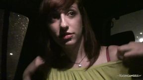She needs a ride and a horny big cock stranger is willing to
